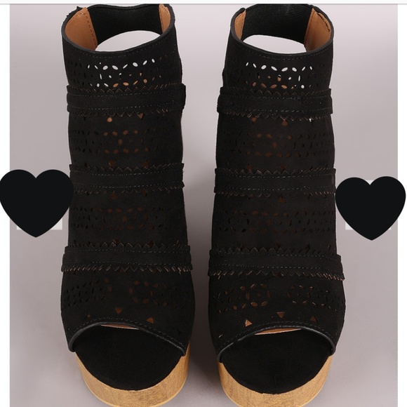 Last 5.5 Perforated Cage Wooden Platform Wedge - Picture 7 of 8